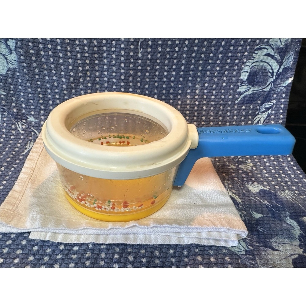 Vintage Fisher Price Fun With Food Simmering Soup Pot